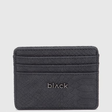 BILLETERA BUBBA SNAKE NEGRO