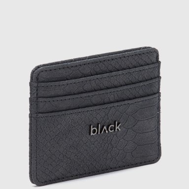 BILLETERA BUBBA SNAKE NEGRO - 2