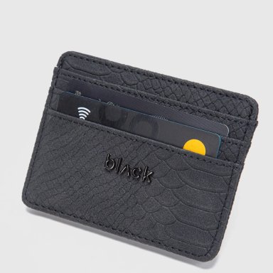 BILLETERA BUBBA SNAKE NEGRO - 5