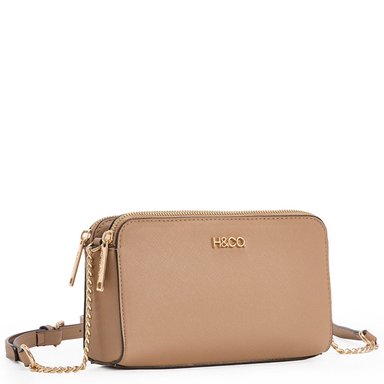 BOLSO H & CO. TAUPE 8030 - 2