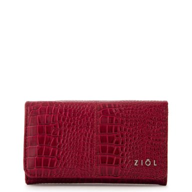 BILLETERA ZIOL CAROLINE ROJO