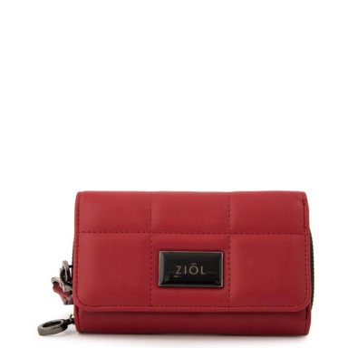 BILLETERA ZIOL TANYA ROJO