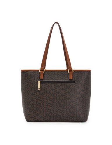 BOLSO TOTE H&CO. DIMITRA 8088 CAFÉ - 3