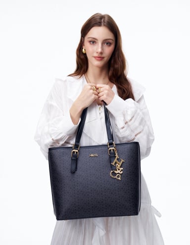 BOLSO TOTE H&CO. DIMITRA 8088 NEGRO - 5