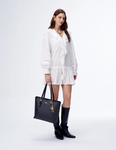 BOLSO TOTE H&CO. DIMITRA 8088 NEGRO - 8