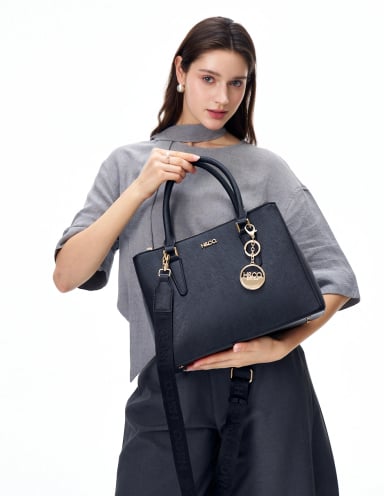 BOLSO TOTE H&CO. ELIANA 8108 NEGRO - 5