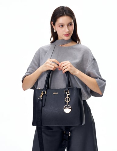 BOLSO TOTE H&CO. ELIANA 8108 NEGRO - 6