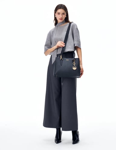BOLSO TOTE H&CO. ELIANA 8108 NEGRO - 8