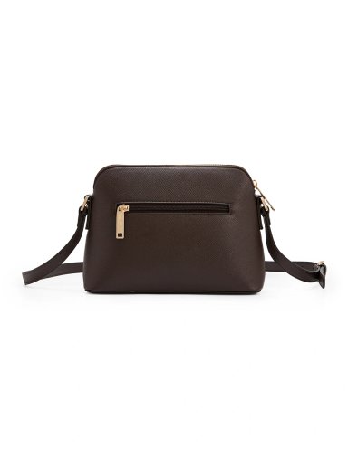 BOLSO CROSSBODY H&CO. AGNES 8113 CAFÉ - 3