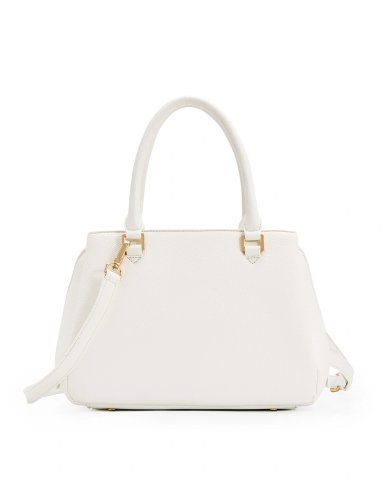 BOLSO SATCHEL H&CO. ELARA 8146 BLANCO - 3
