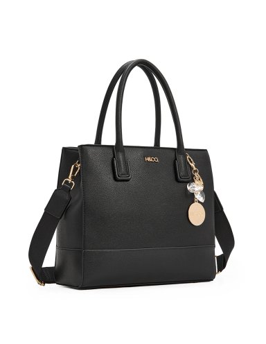 BOLSO TOTE H&CO. LARISSA 8159 NEGRO - 2