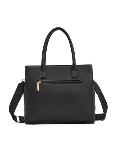BOLSO TOTE H&CO. LARISSA 8159 NEGRO - 3