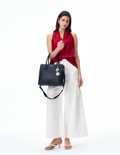 BOLSO TOTE H&CO. LARISSA 8159 NEGRO - 7