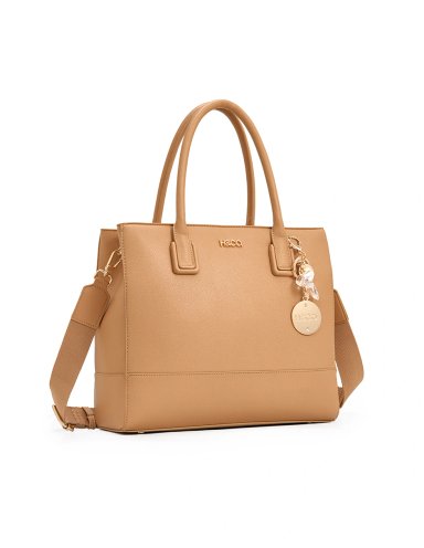 BOLSO TOTE H&CO. LARISSA 8159 CAMEL - 2