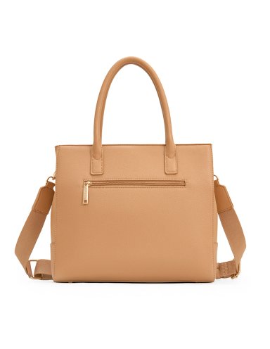 BOLSO TOTE H&CO. LARISSA 8159 CAMEL - 3