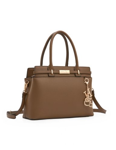BOLSO TOTE H&CO. PHOENIX 8169 CAFÉ - 2