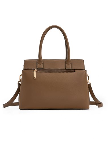 BOLSO TOTE H&CO. PHOENIX 8169 CAFÉ - 3