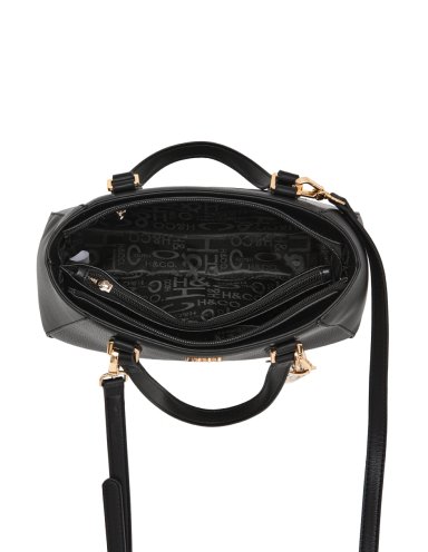 BOLSO SATCHEL H&CO. JUNIA 8179 NEGRO - 4