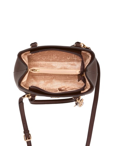 BOLSO TOTE H&CO. MYA 8199 CAFÉ - 4