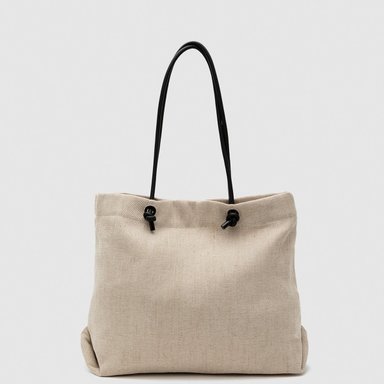BOLSO BUBBA BEIGE LINEN - 3