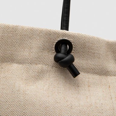 BOLSO BUBBA BEIGE LINEN - 5