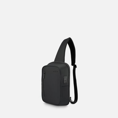 MORRAL CREPIER SLING BAG STONE MEDIANO - 2