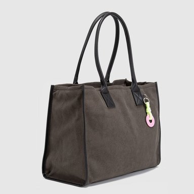 BOLSO BUBBA BAGS MARRÓN SUEDE - 2
