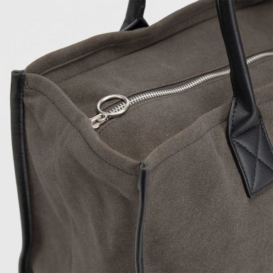 BOLSO BUBBA BAGS MARRÓN SUEDE - 4