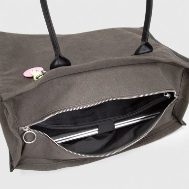 BOLSO BUBBA BAGS MARRÓN SUEDE - 6
