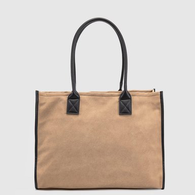 BOLSO BUBBA BAGS BEIGE SUEDE - 3