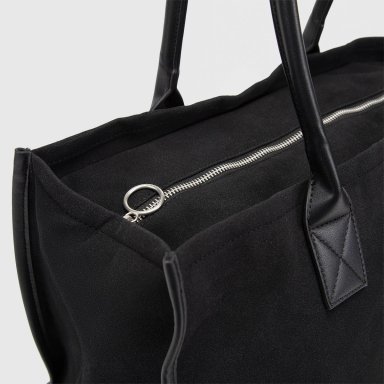 BOLSO BUBBA BAGS NEGRO SUEDE - 4