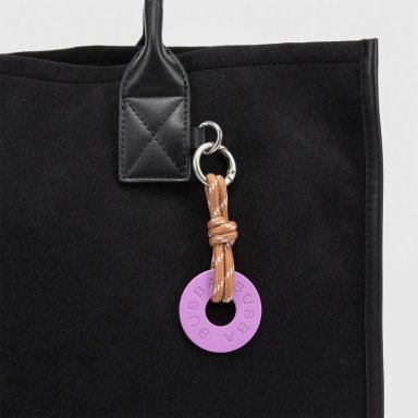 BOLSO BUBBA BAGS NEGRO SUEDE - 5