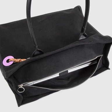 BOLSO BUBBA BAGS NEGRO SUEDE - 6