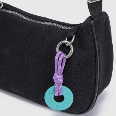 CARTERA BUBBA NEGRO SUEDE - 5