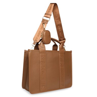 CARTERA STEVE MADDEN MARRÓN CLARO BWEBBER-E - 2