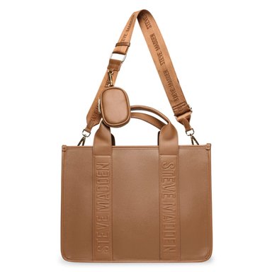 CARTERA STEVE MADDEN MARRÓN CLARO BWEBBER-E - 4