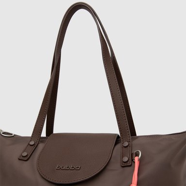 BOLSO BUBBA MARRÓN MÓNACO - 5
