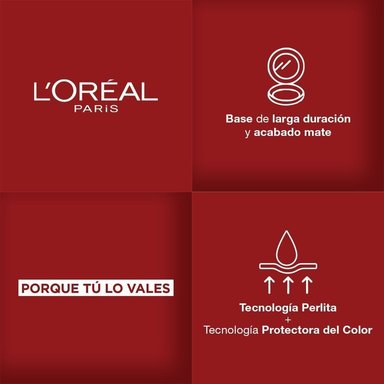 BASE LOREAL PARIS INFALLIBLE PRO-MATTE TONO NATURAL BUFF SPF15 30 ML - 4