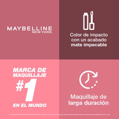 LABIAL MAYBELLINE LÍQUIDO NY MATTE INK LOVER - 5