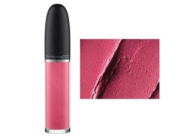 LABIAL MAC LÍQUIDO RETRO MATTE METALLIC METALLIC ROSE