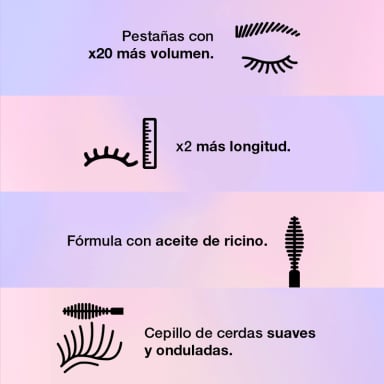 MÁSCARA DE PESTAÑAS LOREAL PARIS LASH PARADISE LAVABLE BLACKEST BLACK - 5