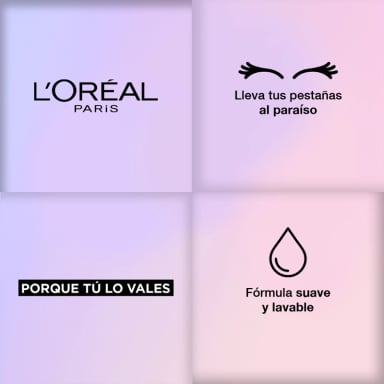 MÁSCARA DE PESTAÑAS LOREAL PARIS LASH PARADISE LAVABLE BLACKEST BLACK - 6