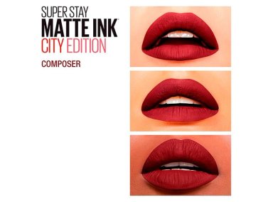 LABIAL MAYBELLINE SUPERSTAY MATTE INK 0.34 FL OZ TONO COMPOSER - 6