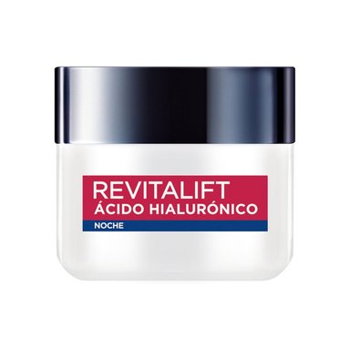 CREMA FACIAL LOREAL PARIS NOCHE HIDRATANTE REVITALIFT ACIDO HIALURONICO 50ML - 2