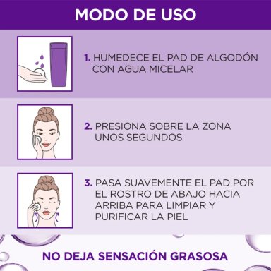 AGUA MICELAR LOREAL PARIS HIDRATANTE REVITALIFT ÁCIDO HIALURÓNICO 200ML - 5