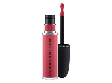 LABIAL MAC POWDER KISS LIQUID LIPCOLOUR A LITTLE TAMED - 2