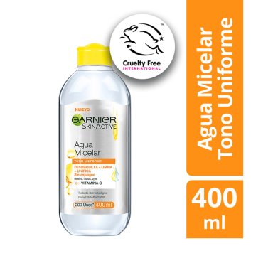 AGUA MICELAR GARNIER EXPRESS ACLARA 400 ML - 1
