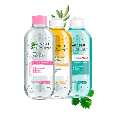 AGUA MICELAR GARNIER BIFÁSICA 400 ML - 6