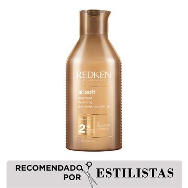 SHAMPOO PARA CABELLO SECO ALL SOFT 300ML - 1