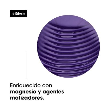 SHAMPOO PARA CABELLOS BLANCOS O GRISES SILVER 500ML - 4